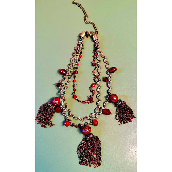 Chico's Vintage Nwot  Multi-Strand necklace - Picture 5 of 8